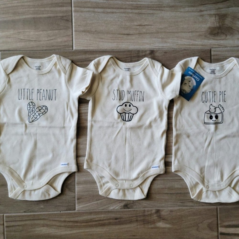 3 New Onesies